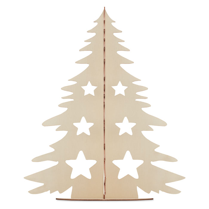 DIY Weihnachtsbaum aus Holz