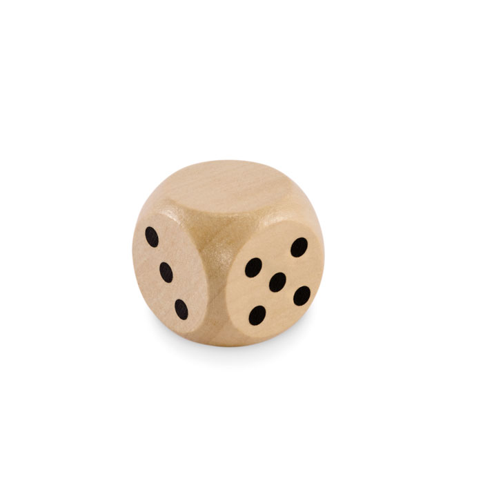 mo2613-40-1 Spielwürfel Schima-Holz Ø 3cm