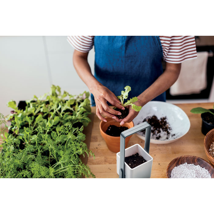 Inndor-Pflanztopf mit LED