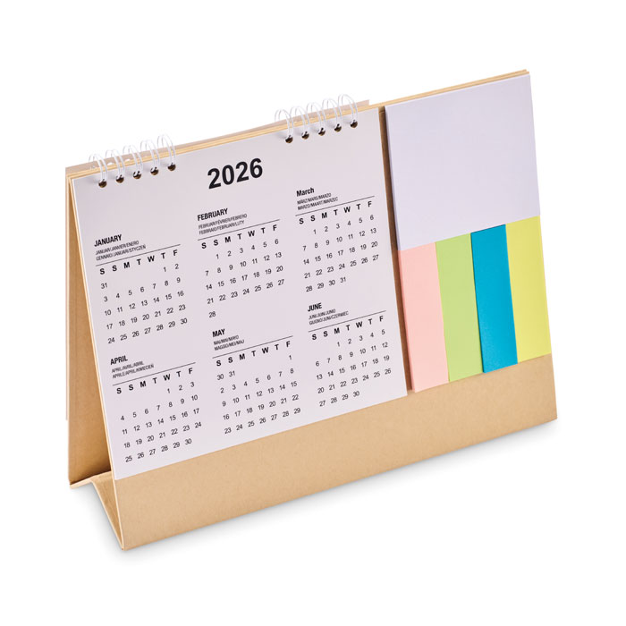 mo2756-13-1 Tischkalender mit Memoblock