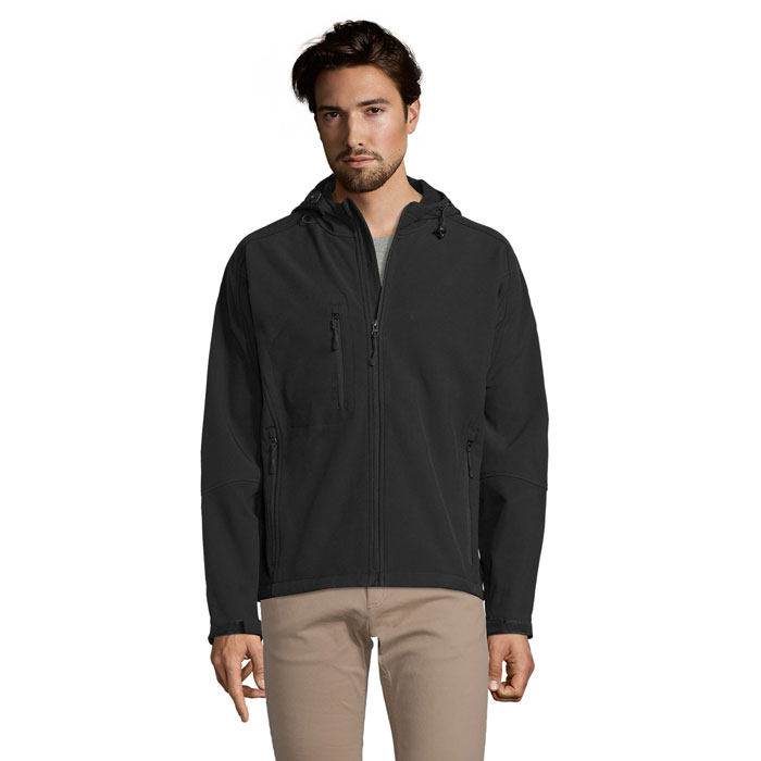 s46602-bk REPLAY HERREN SOFTSHELL