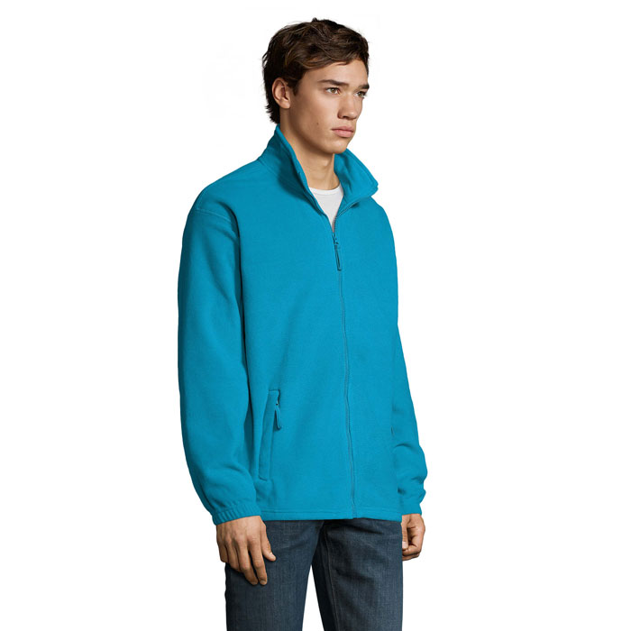 s55000-aq-side NORTH MEN Fleece-Jacke