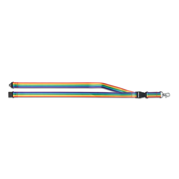 Regenbogen Lanyard RPET