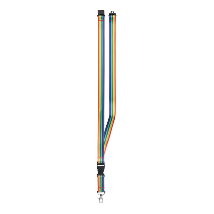 Regenbogen Lanyard RPET