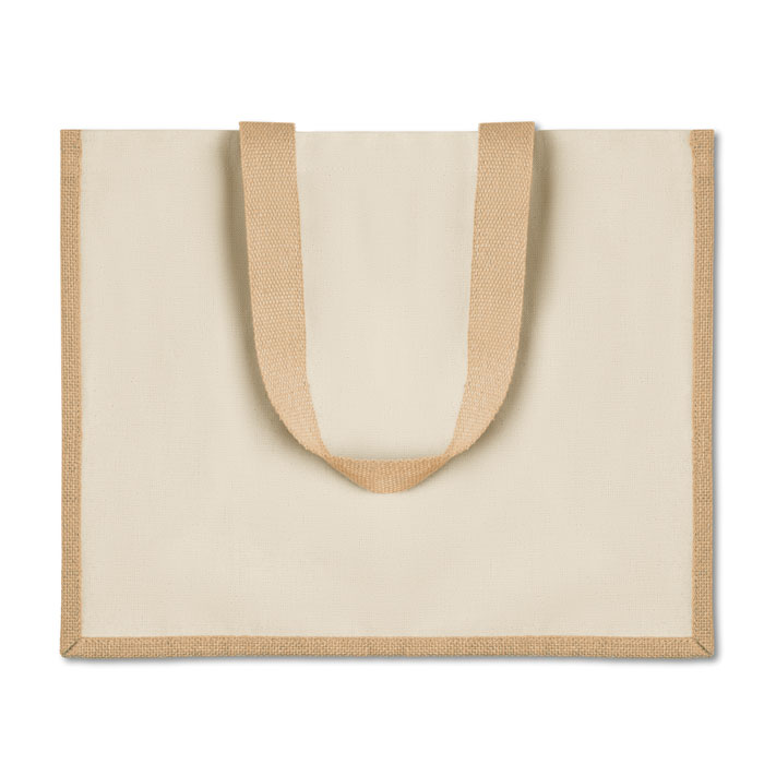 Jute/Canvas Shopper 