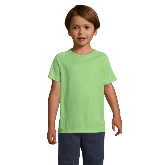 s01166-ag-1 SPORTY KINDERT-SHIRT 140g
