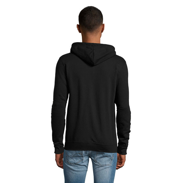 s01714-bk-back-1 STONE UNI HOODIE 260g