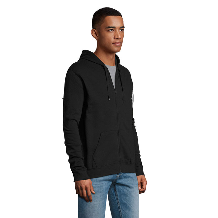 s01714-bk-side-1 STONE UNI HOODIE 260g