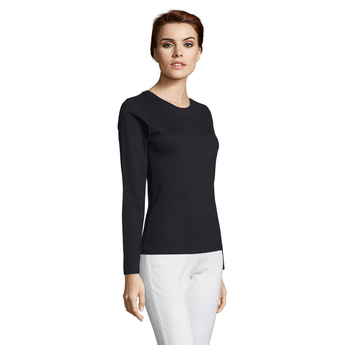 s02075-db-side-1 IMPERIAL LSL DAMEN T-SHIRT
