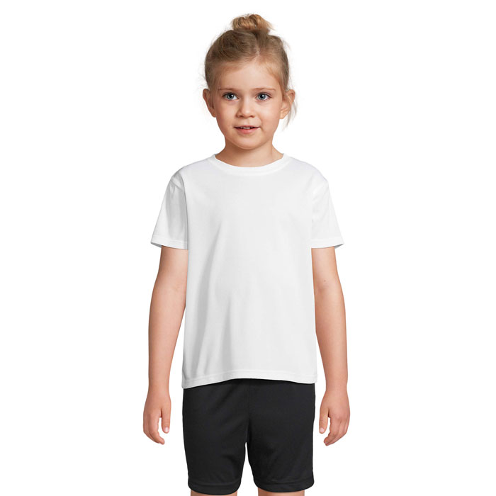 s04773-wh SPRINT KIDS SPORTS T-SHIRT
