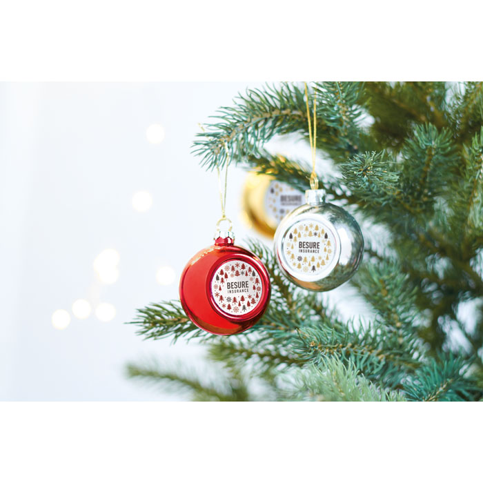 Weihnachtskugel Sublimation