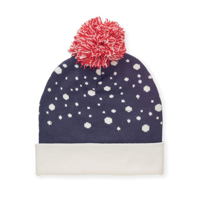 Weihnachtliche Strickmütze