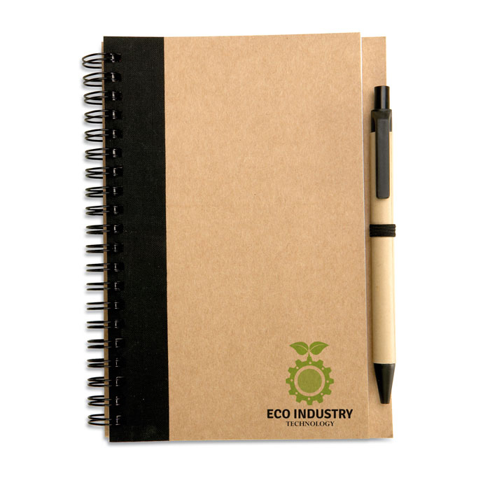 Recycelter Notizblock