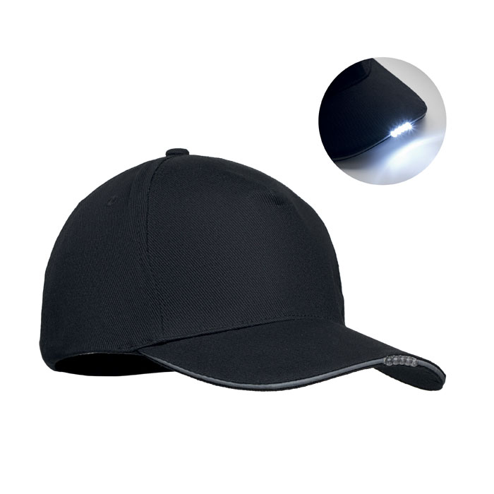 mo2439-03-2 Baseball Kappe mit LED 220g/m²