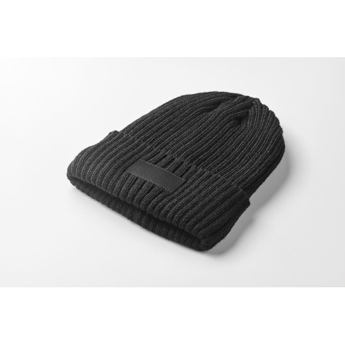 3M-Beanie mit Bündchen