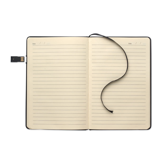 mo2725-03-top-2 DIN A5 Notizbuch inkl. USB