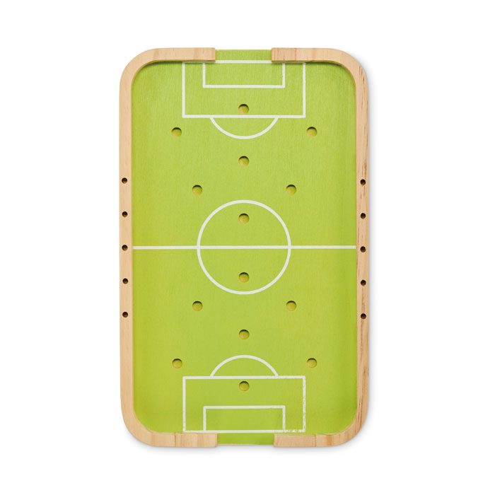 Fußballspiel aus Holz