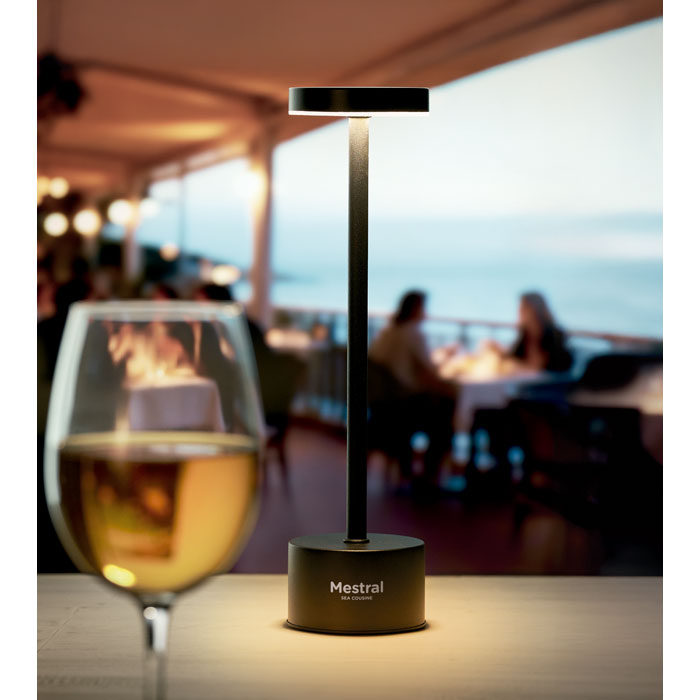 USB-Tischlampe aus Aluminium