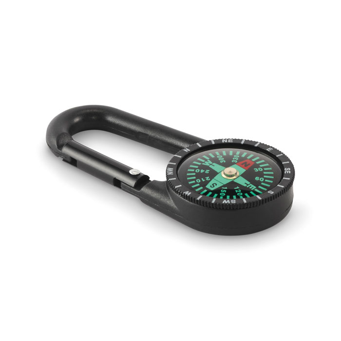 Outdoor-Kompass mit Karabiner