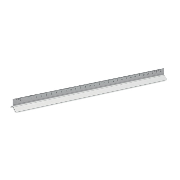 Dreikantlineal Aluminium 30cm