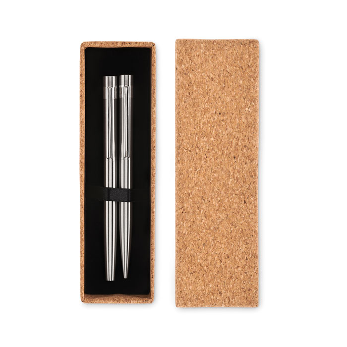 Schreibgeräte-Set aus Edelstahl