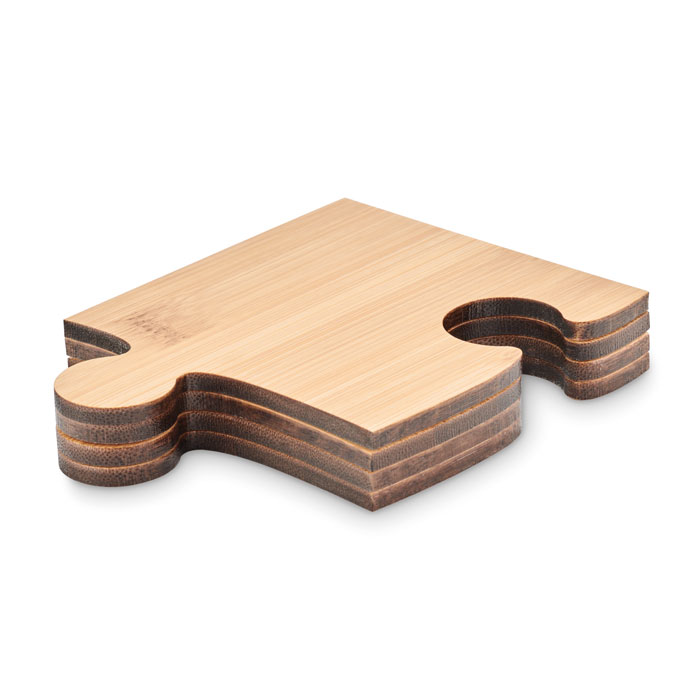 Untersetzer-Set Bambus