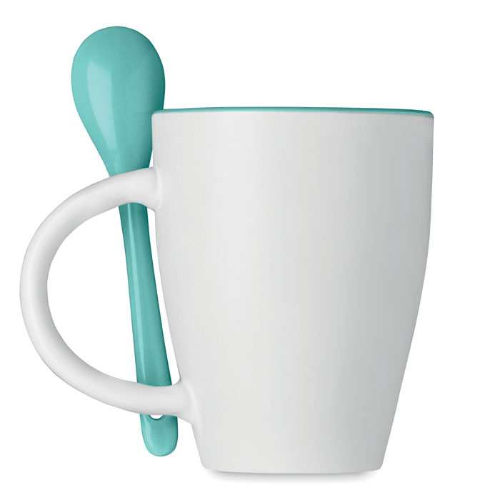 Becher mit Löffel