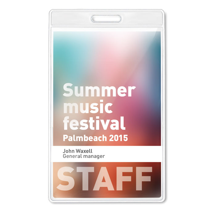 Transparentes Badge