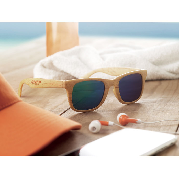 Sonnenbrille Holz