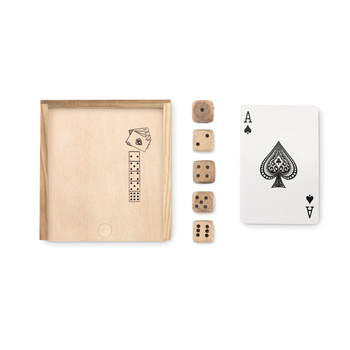 Spielkarten-Würfel-Set