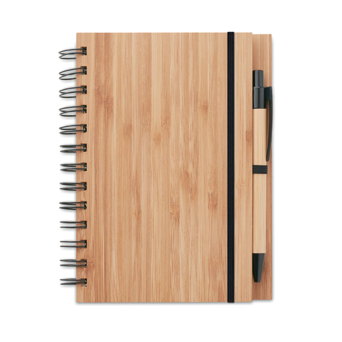 mo9435-40-2 Notizbuch Bambusdeckel