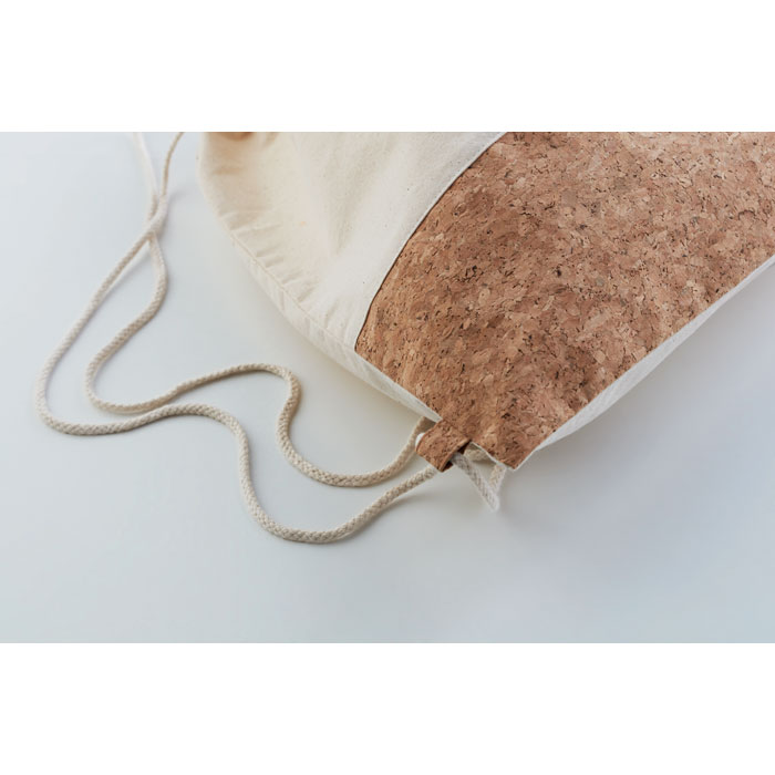 Beutel mit Kordelzug Kork