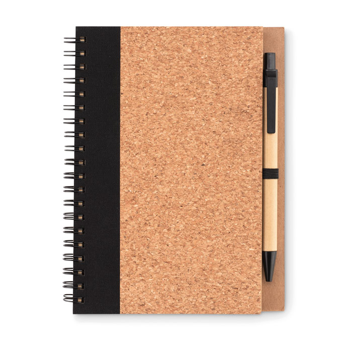 mo9859-03-2 Notizbuch mit Kork-Cover