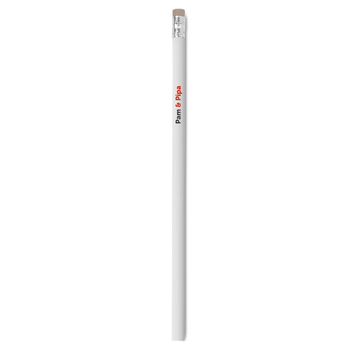 Bleistift mit Radiergummi