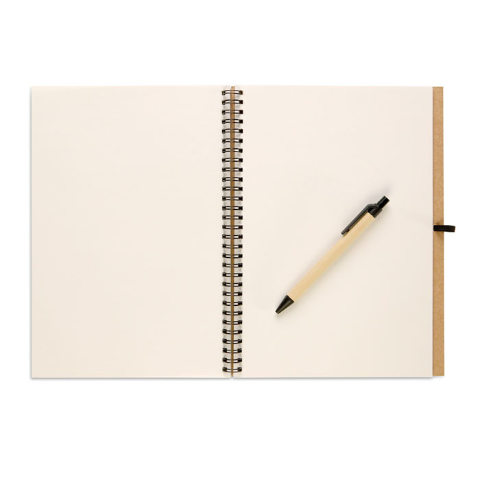 Recyceltes Notizbuch