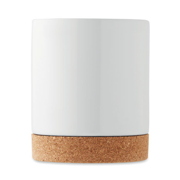 Keramikbecher mit Kork 280 ml