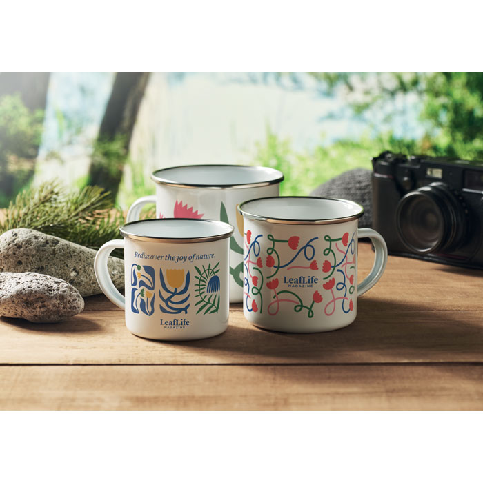 Emaille-Becher Subli 200 ml