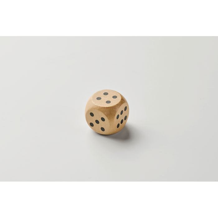 Spielwürfel Schima-Holz Ø 3cm