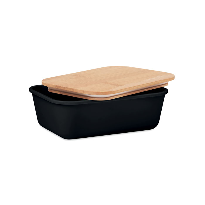 Lunchbox mit Bambus-Deckel
