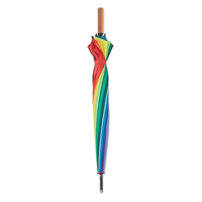 Regenschirm regenbogenfarbig