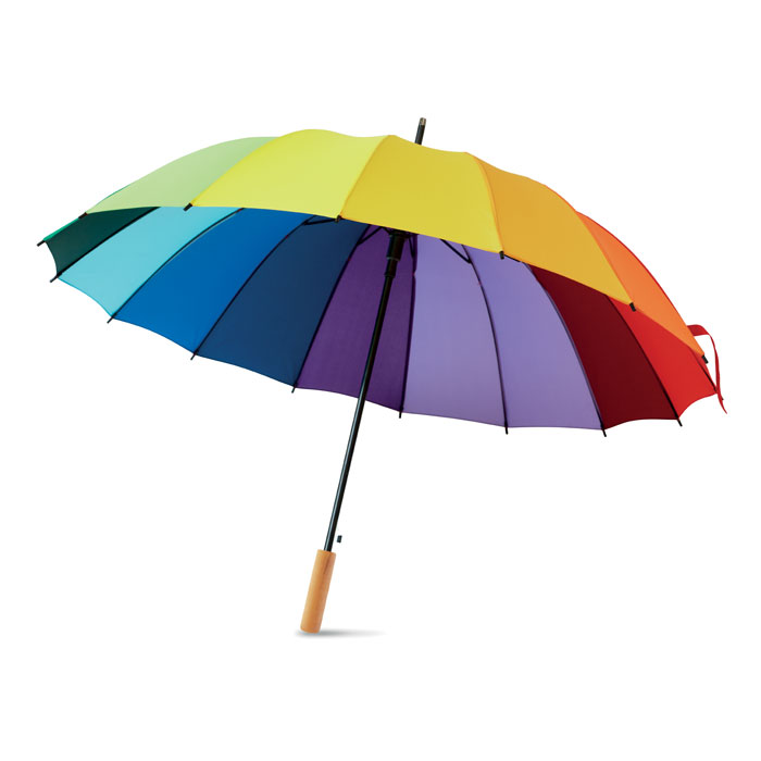 mo6540-99 Regenschirm regenbogenfarbig