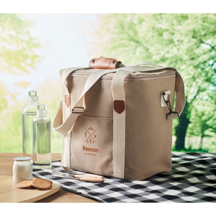Große Kühltasche Canvas
