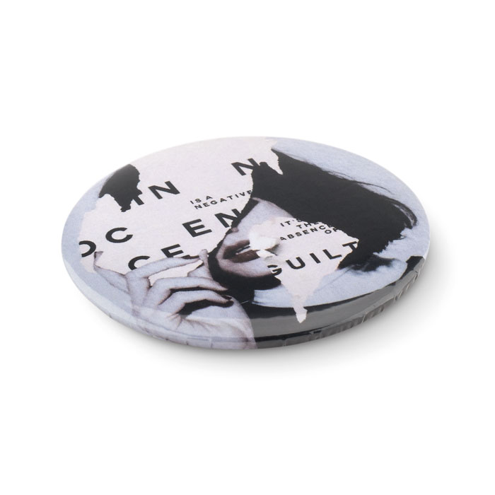 Magnet-Badge mit Kapselheber