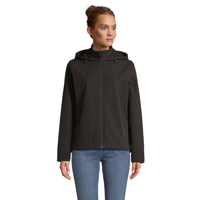 RACE DAMEN-KAPUZENJACKE