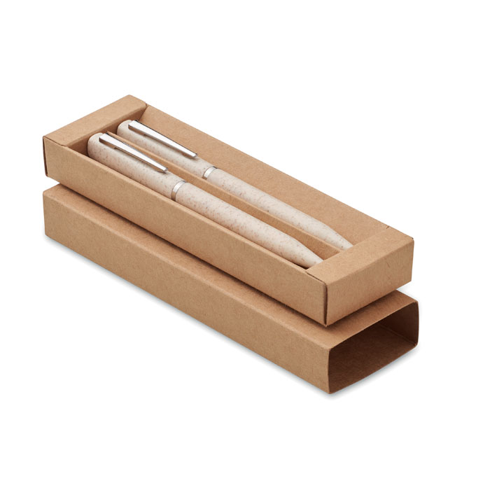 mo2448-13-1 Schreibgeräte-Set Stroh/ABS