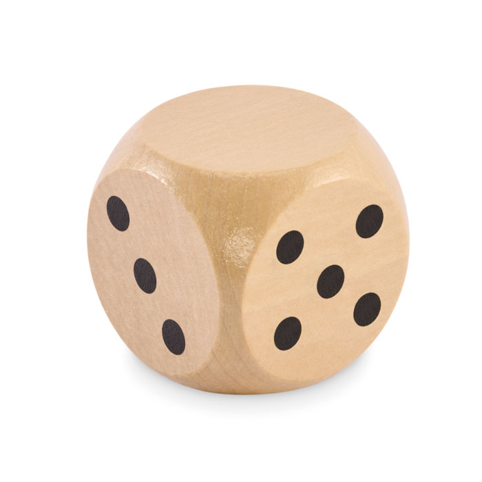 Spielwürfel Schima-Holz Ø 5cm