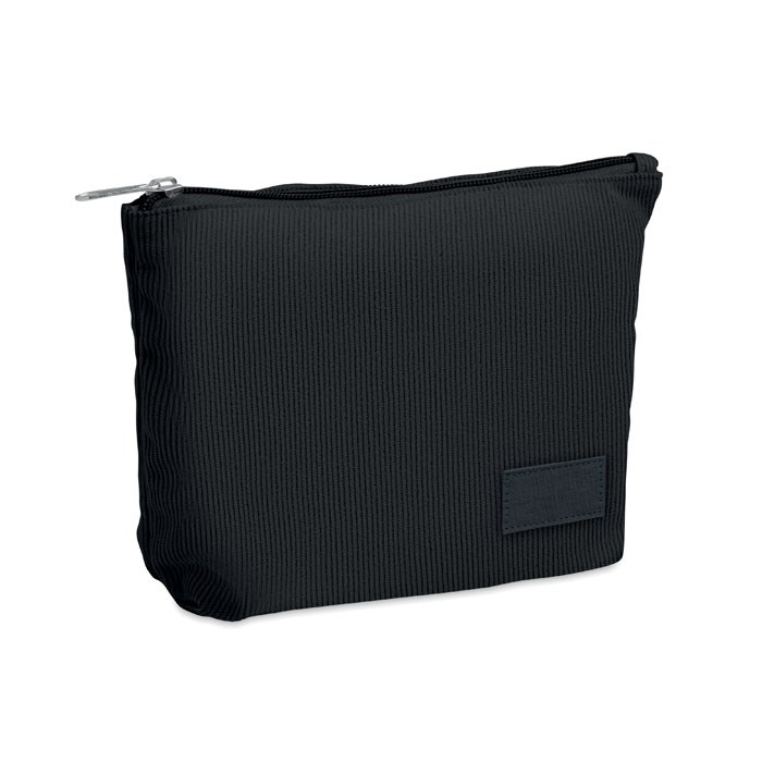 Kosmetiktasche Kord-Polyester