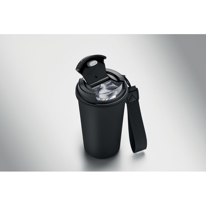 Becher recy. Edelstahl 400ml
