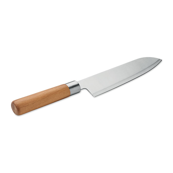 Kochmesser mit Buchenholz