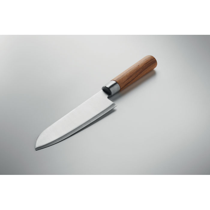 Kochmesser mit Buchenholz